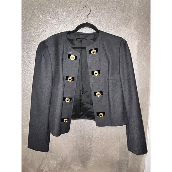 Edward Chapman Preppy Academia  W Germany Vintage New Wool Blazer - Picture 1 of 8